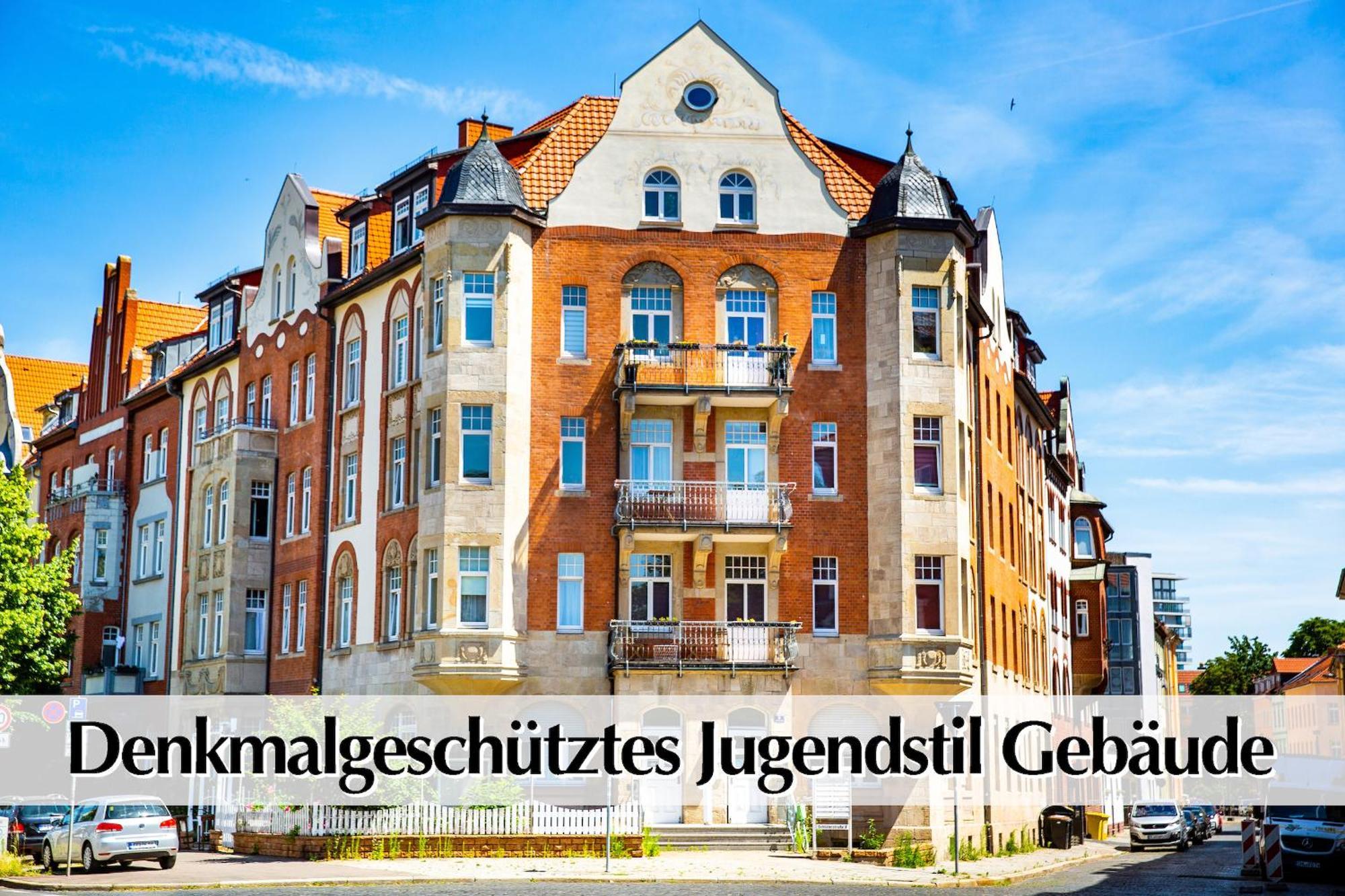 12 Fewos Im Jugendstilhaus Mit Aufzug, Terrasse, Kingsize-Bett, Smart-Tv, Etc Erfurt Zewnętrze zdjęcie