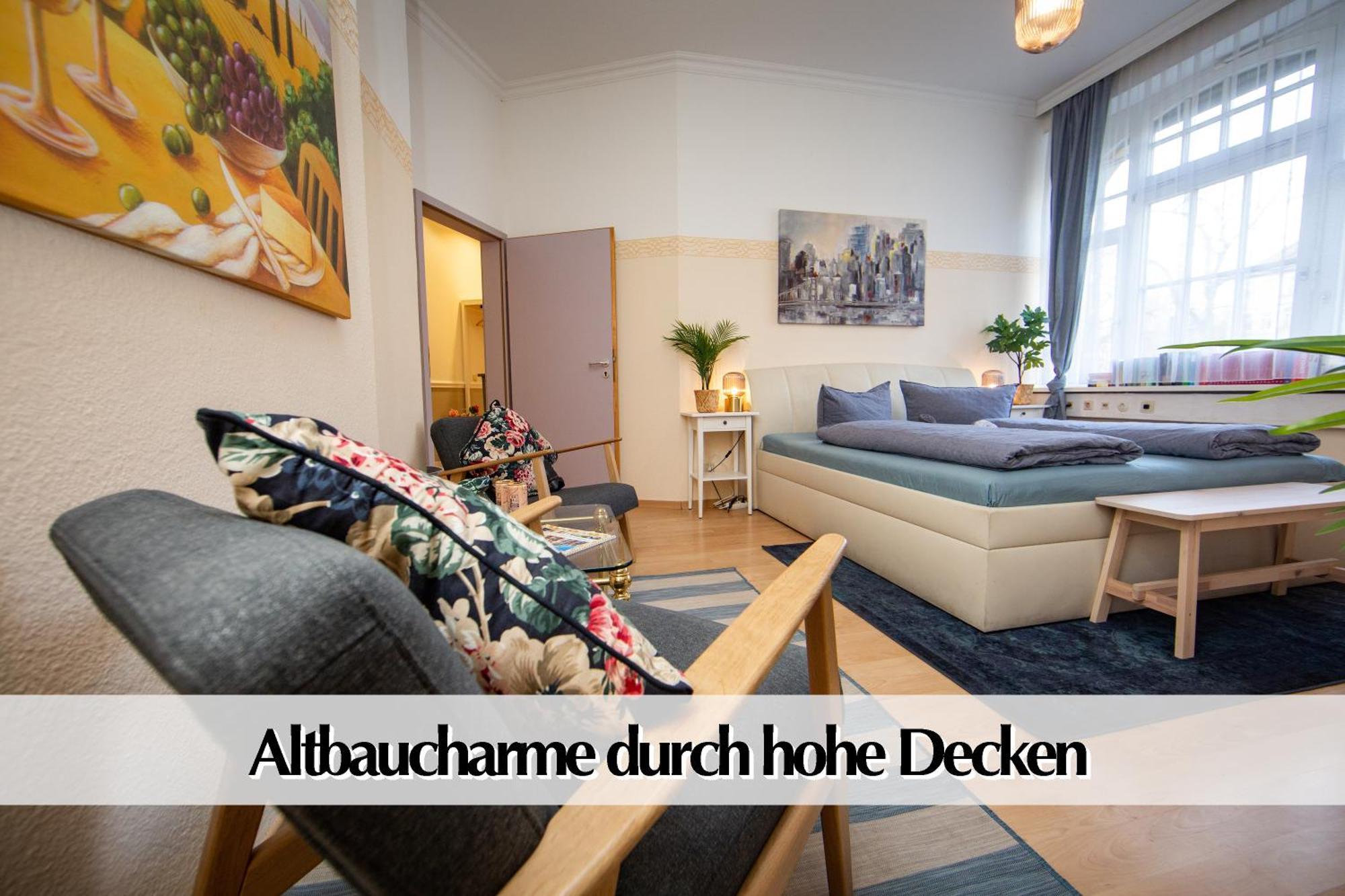 12 Fewos Im Jugendstilhaus Mit Aufzug, Terrasse, Kingsize-Bett, Smart-Tv, Etc Erfurt Zewnętrze zdjęcie