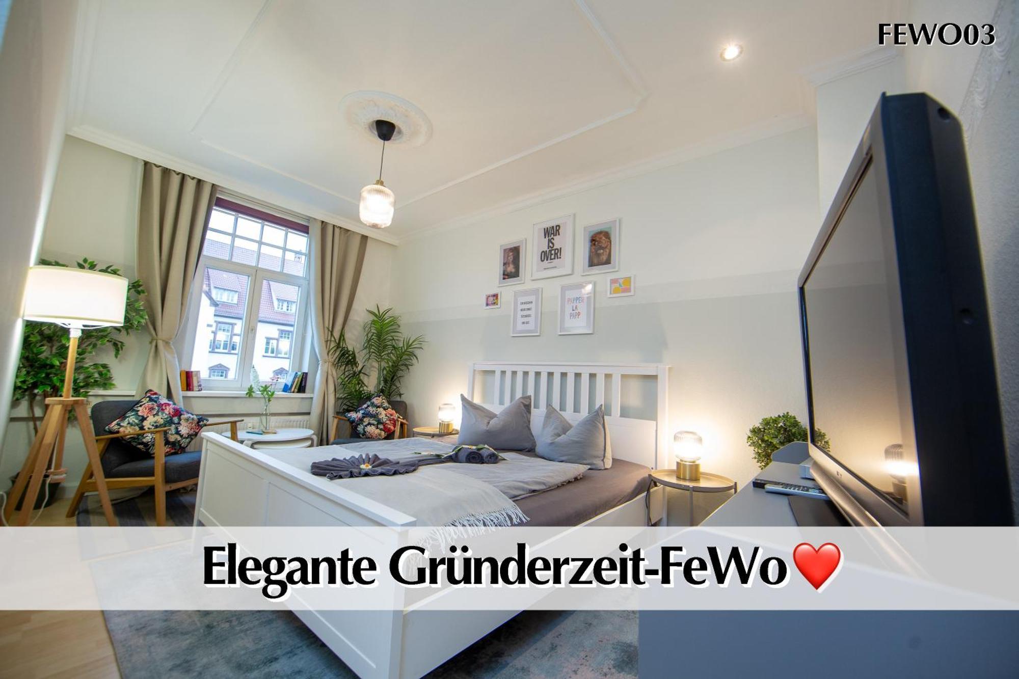 12 Fewos Im Jugendstilhaus Mit Aufzug, Terrasse, Kingsize-Bett, Smart-Tv, Etc Erfurt Zewnętrze zdjęcie