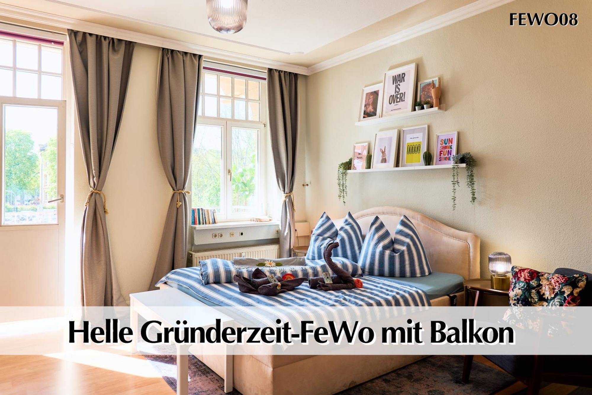 12 Fewos Im Jugendstilhaus Mit Aufzug, Terrasse, Kingsize-Bett, Smart-Tv, Etc Erfurt Zewnętrze zdjęcie