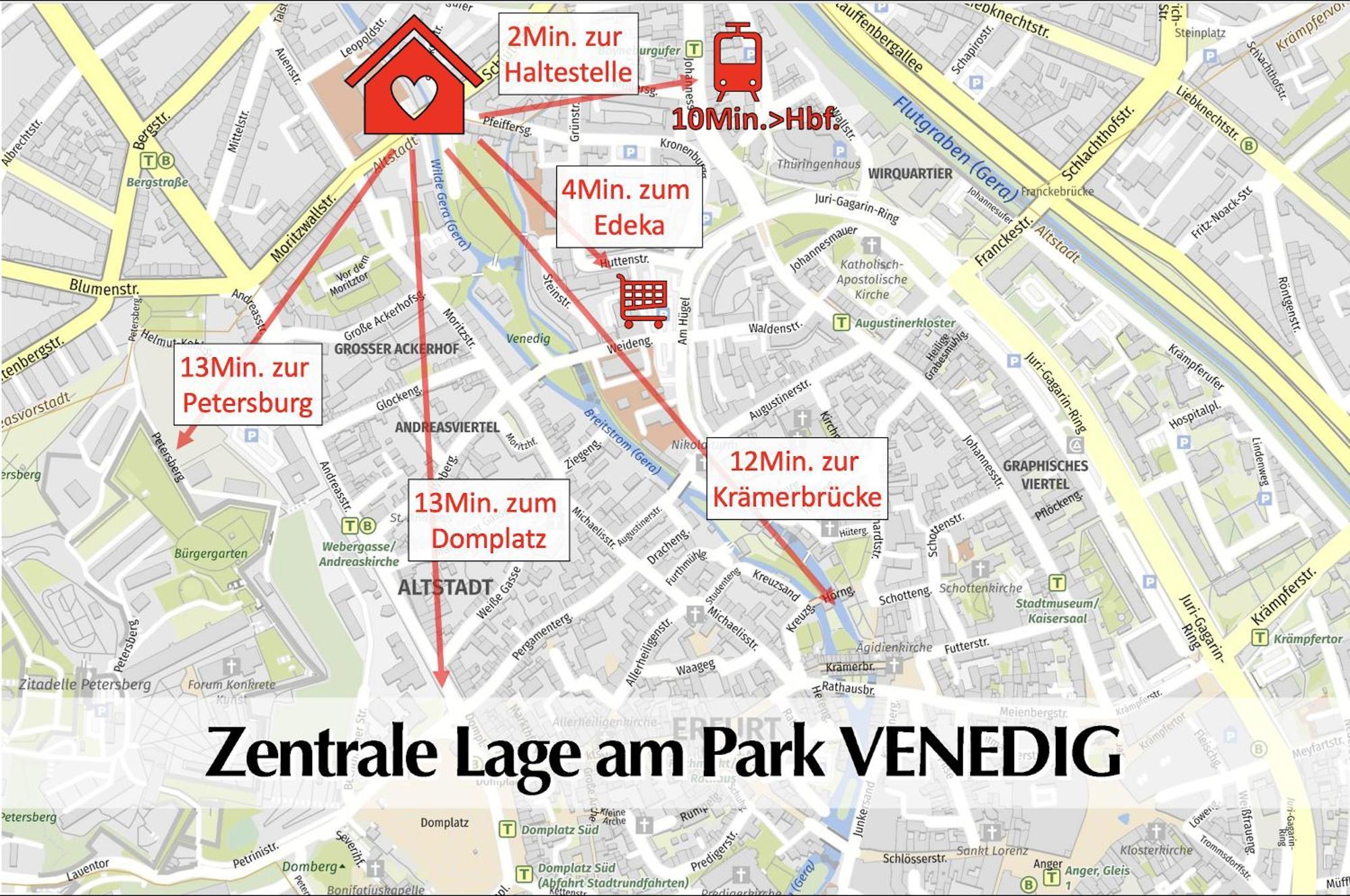 12 Fewos Im Jugendstilhaus Mit Aufzug, Terrasse, Kingsize-Bett, Smart-Tv, Etc Erfurt Zewnętrze zdjęcie