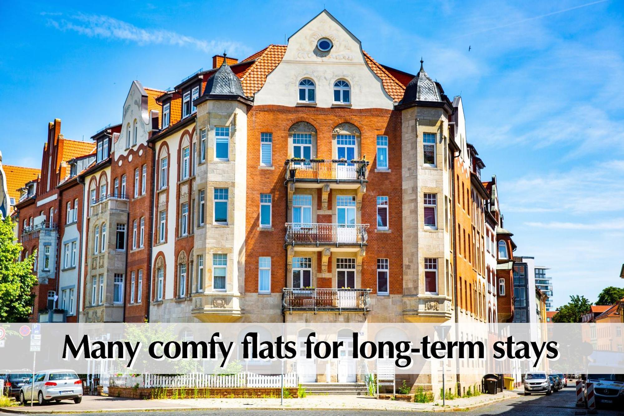 12 Fewos Im Jugendstilhaus Mit Aufzug, Terrasse, Kingsize-Bett, Smart-Tv, Etc Erfurt Pokój zdjęcie