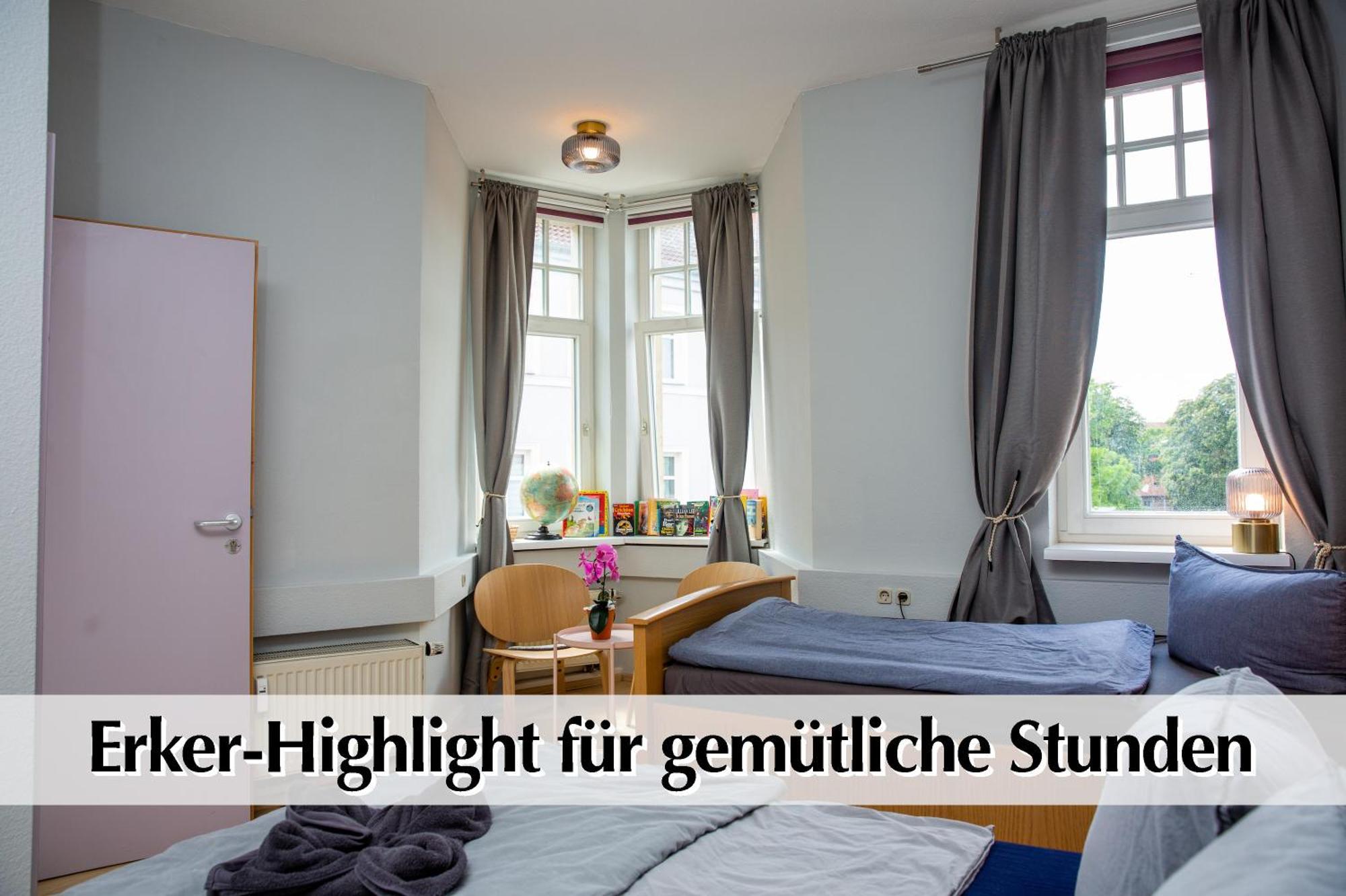 12 Fewos Im Jugendstilhaus Mit Aufzug, Terrasse, Kingsize-Bett, Smart-Tv, Etc Erfurt Pokój zdjęcie
