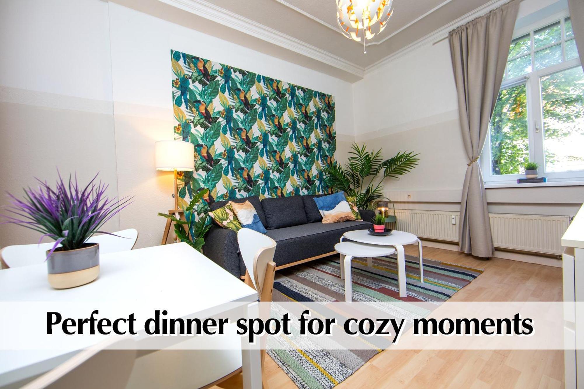 12 Fewos Im Jugendstilhaus Mit Aufzug, Terrasse, Kingsize-Bett, Smart-Tv, Etc Erfurt Pokój zdjęcie