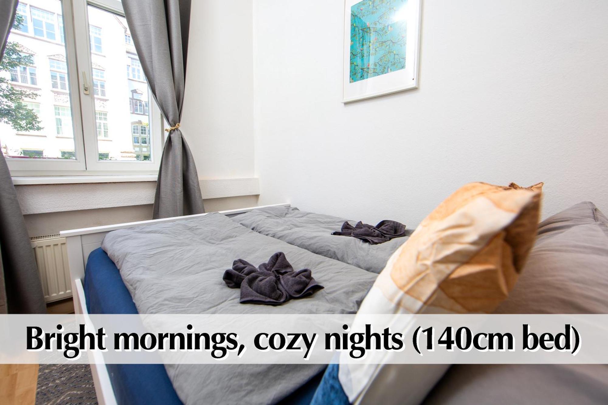 12 Fewos Im Jugendstilhaus Mit Aufzug, Terrasse, Kingsize-Bett, Smart-Tv, Etc Erfurt Pokój zdjęcie