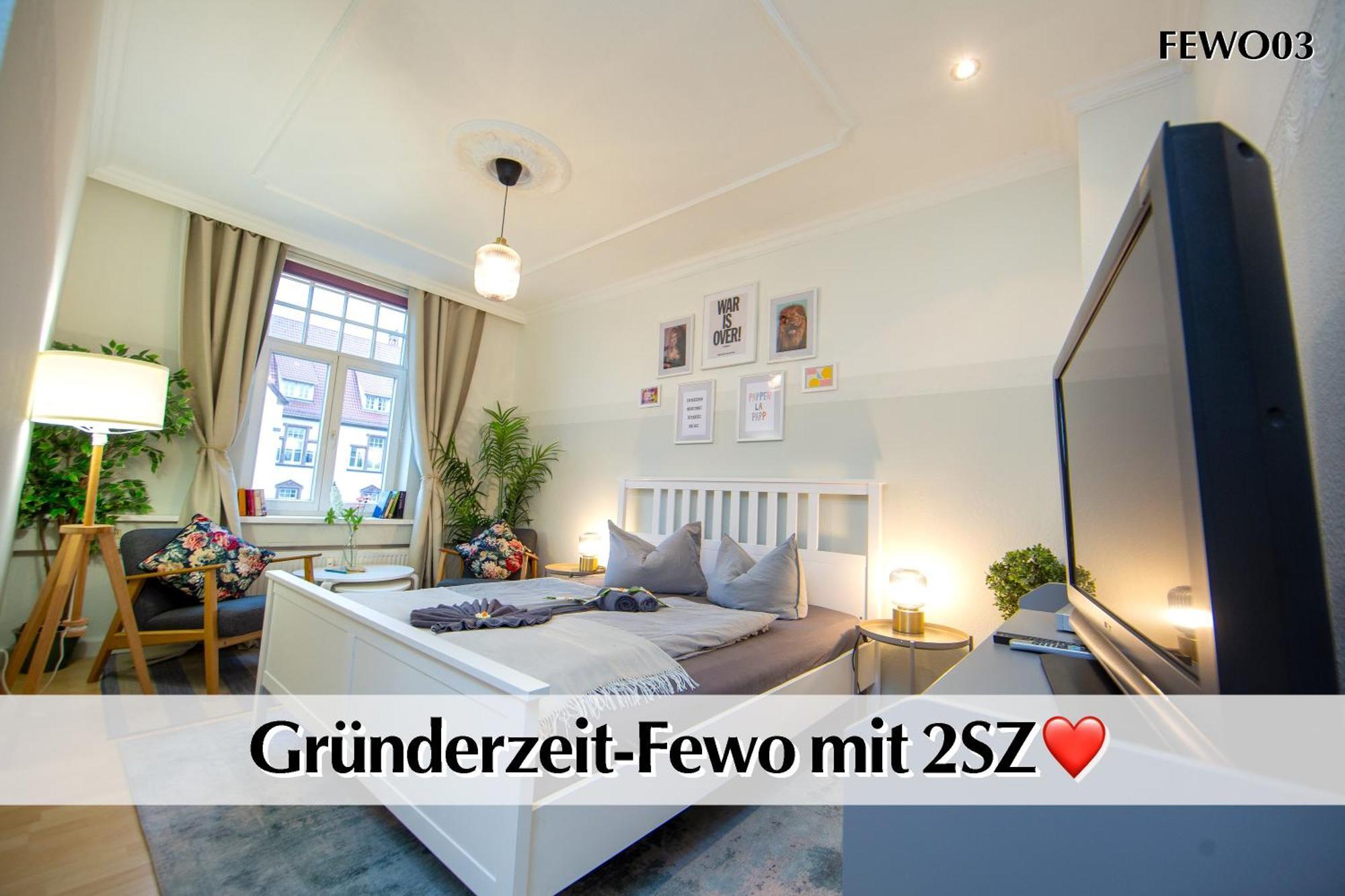 12 Fewos Im Jugendstilhaus Mit Aufzug, Terrasse, Kingsize-Bett, Smart-Tv, Etc Erfurt Zewnętrze zdjęcie