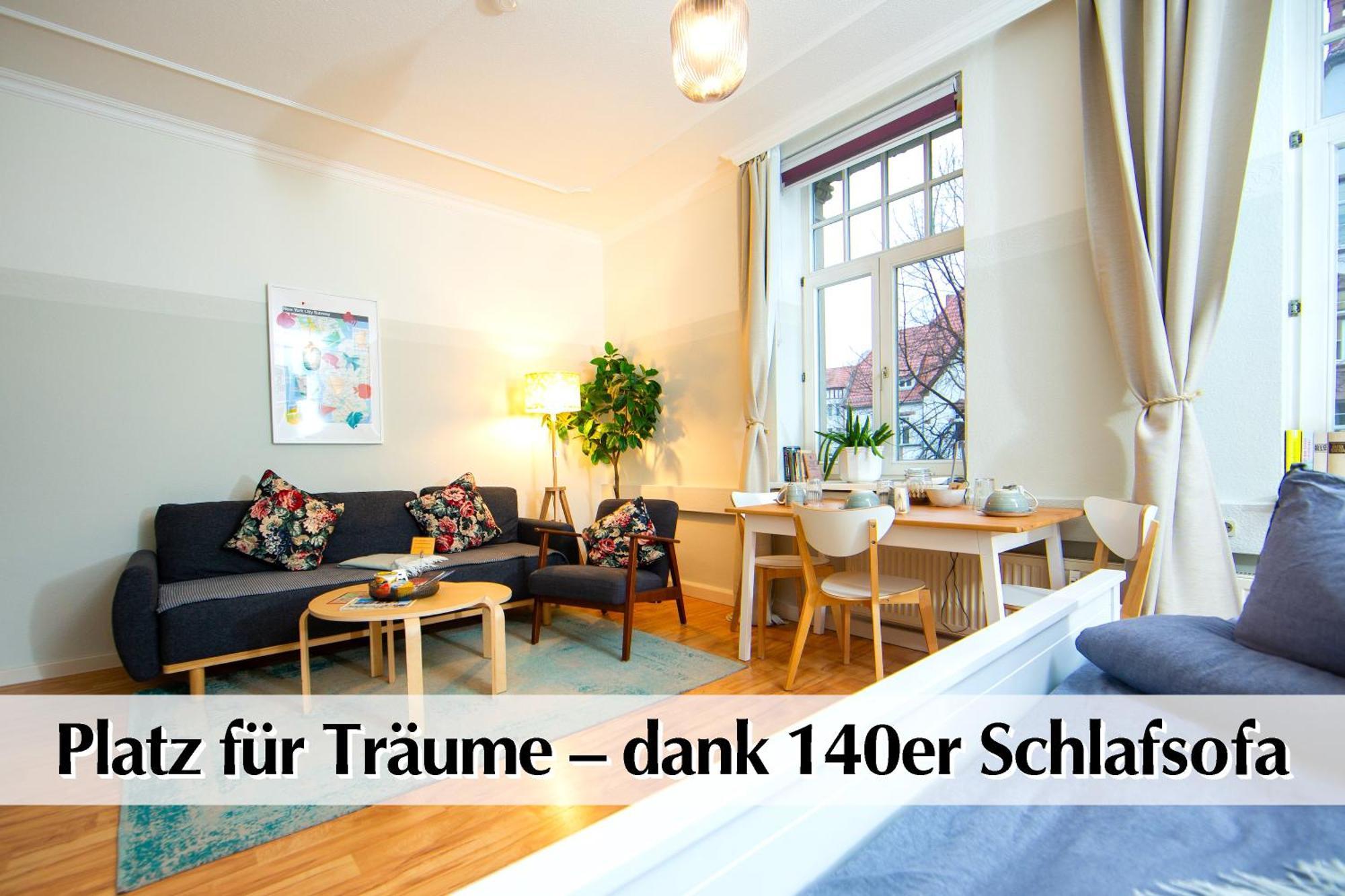 12 Fewos Im Jugendstilhaus Mit Aufzug, Terrasse, Kingsize-Bett, Smart-Tv, Etc Erfurt Pokój zdjęcie